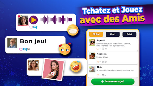 VIP Belote et Coinche En Ligne الحاسوب