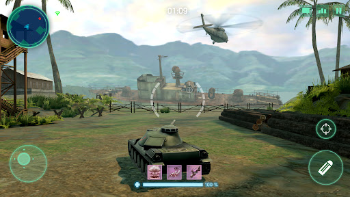 War Machines：Tanks Battle Game پی سی