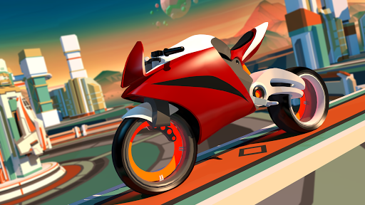 komputer Gravity Rider: Space Bike Race