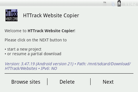 HTTrack Website Copier para PC
